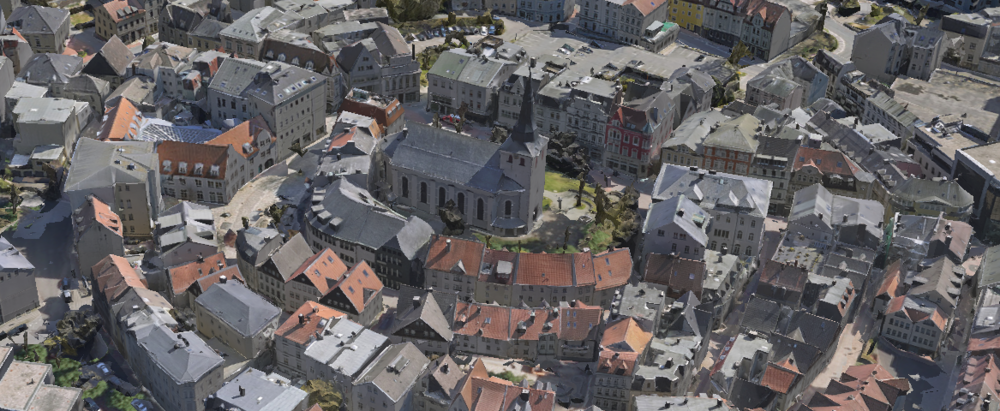 3D- und Schrägluftbildviewer Altstadt