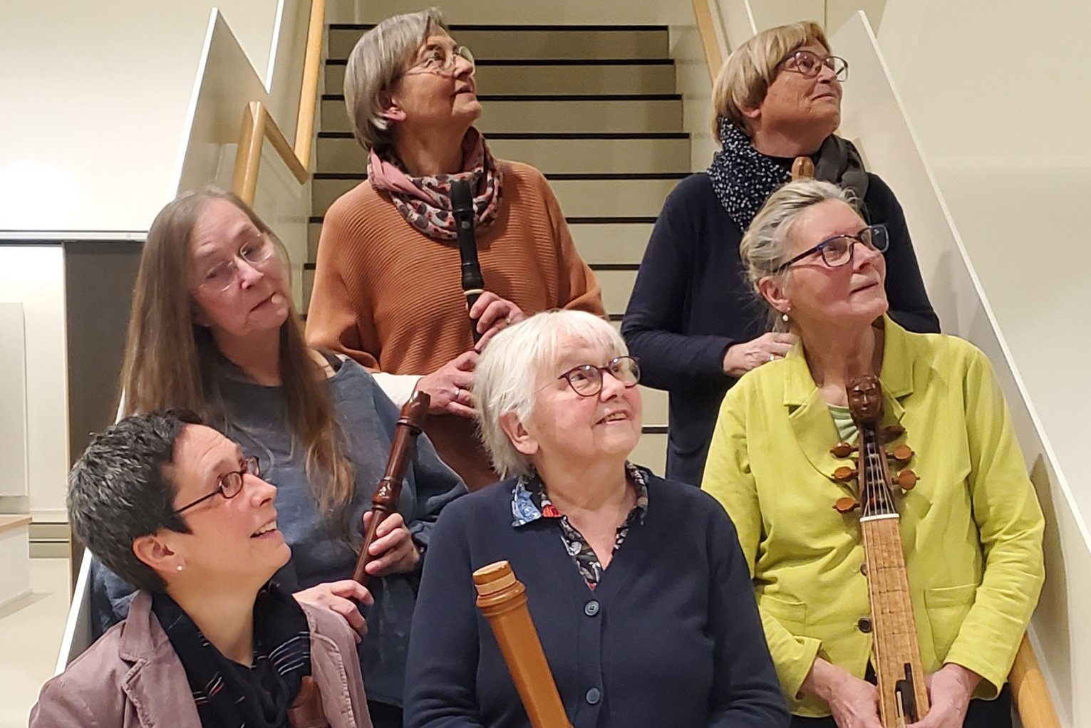 Gruppenfoto des Ensembles für Alte Musik