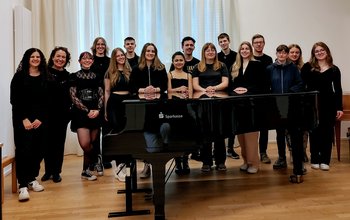 Gruppenbild des Jugendchores "MounTune Voices"