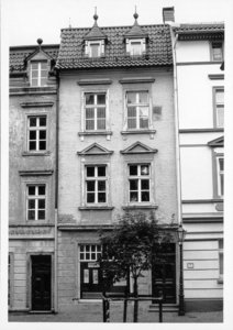 Eine alte Ansicht des Gebäudes Luisenstraße 17