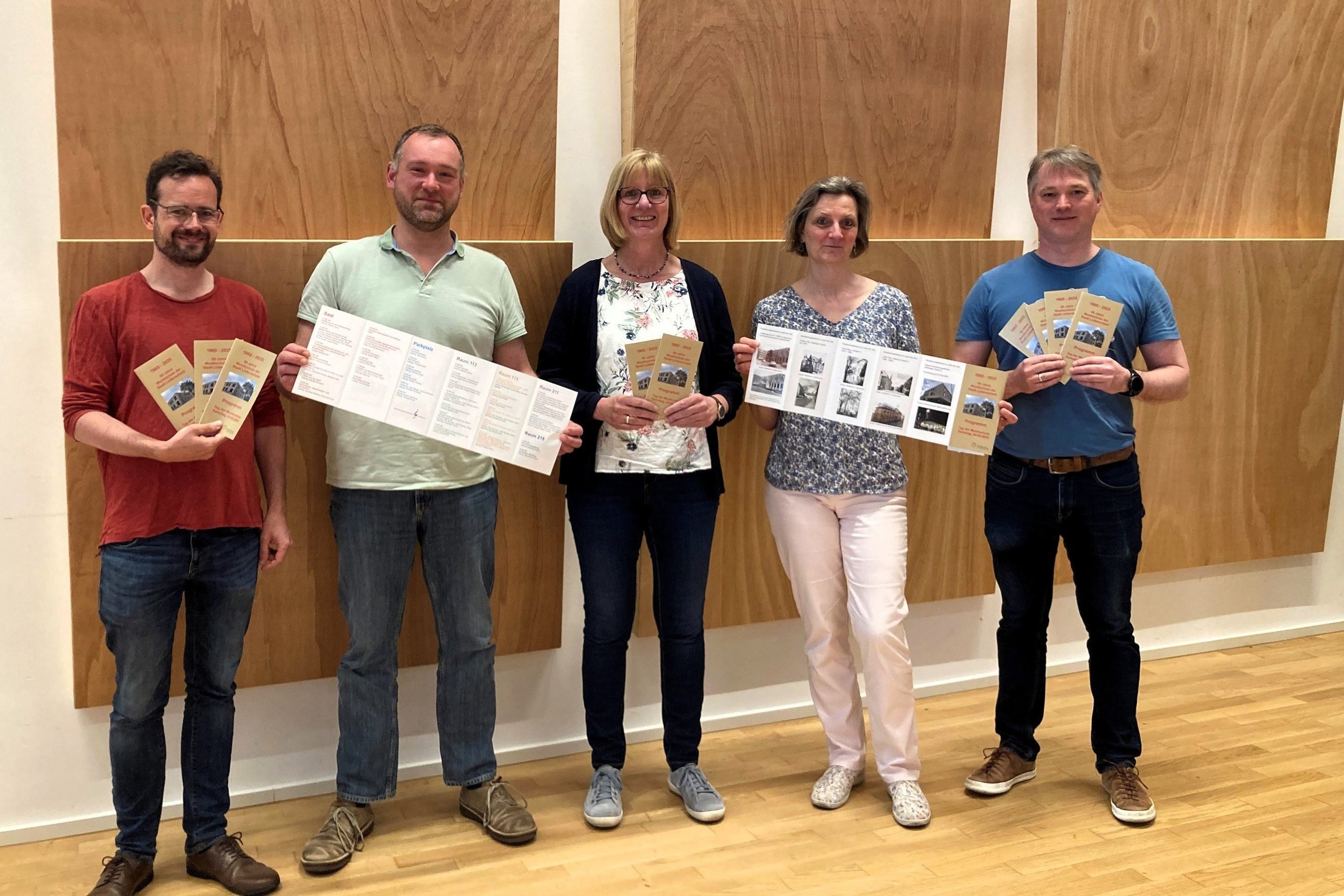 Das Team der Musikschule lädt zur Jubiläumsfeier