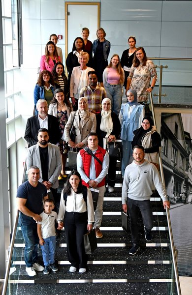 Gruppenfoto vom Einbürgerungsempfang im September