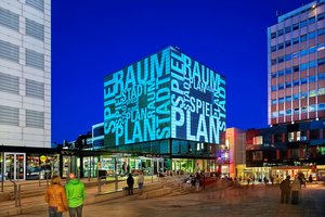 Eine Installation bei den Lichtrouten 2013