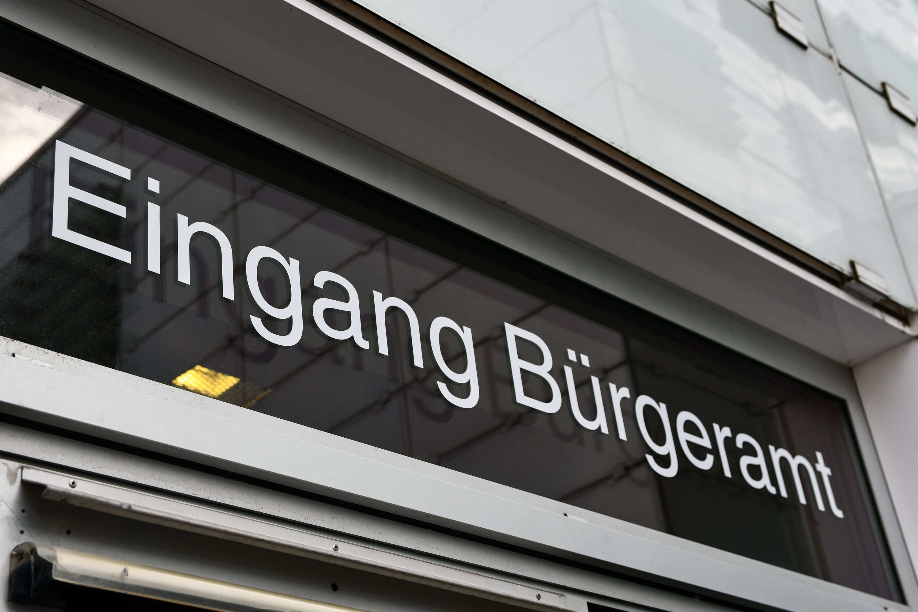 Eingangstür Bürgeramt