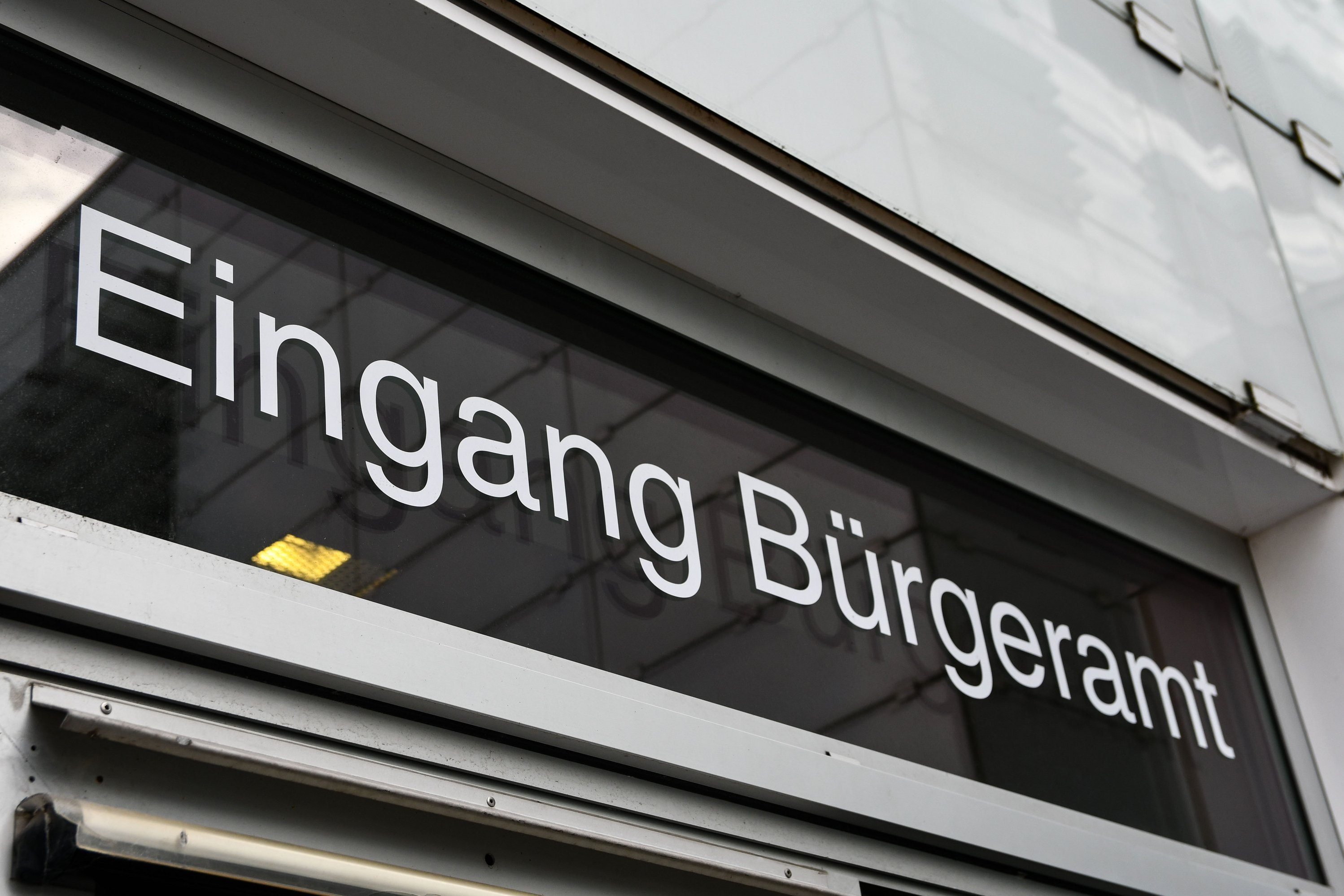 Eingangstür Bürgeramt