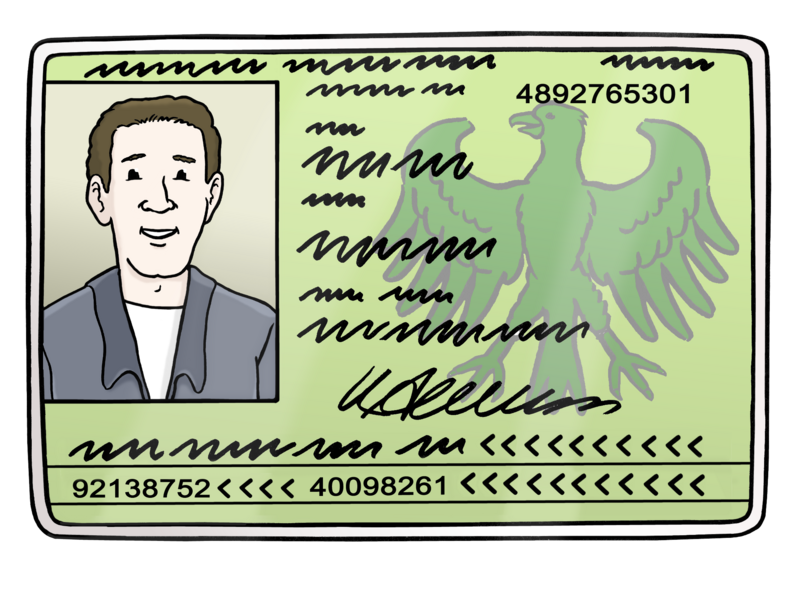 Illustration: Personalausweis
