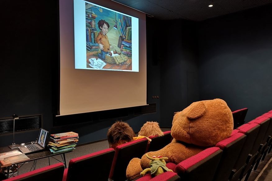 Bilderbuchkino in der Stadtbücherei