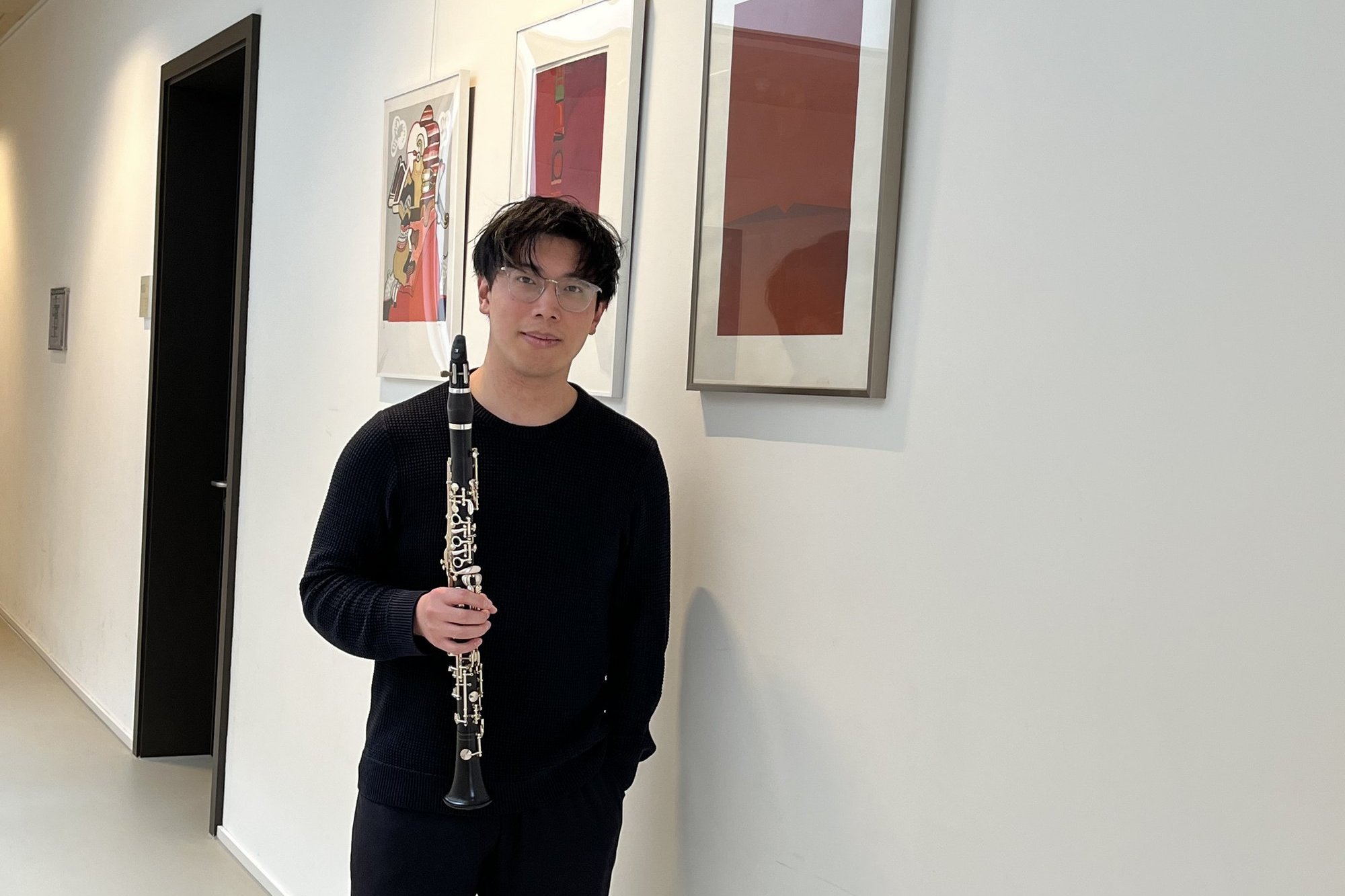 Der neue Klarinettenlehrer der Musikschule Tingxiao Ai