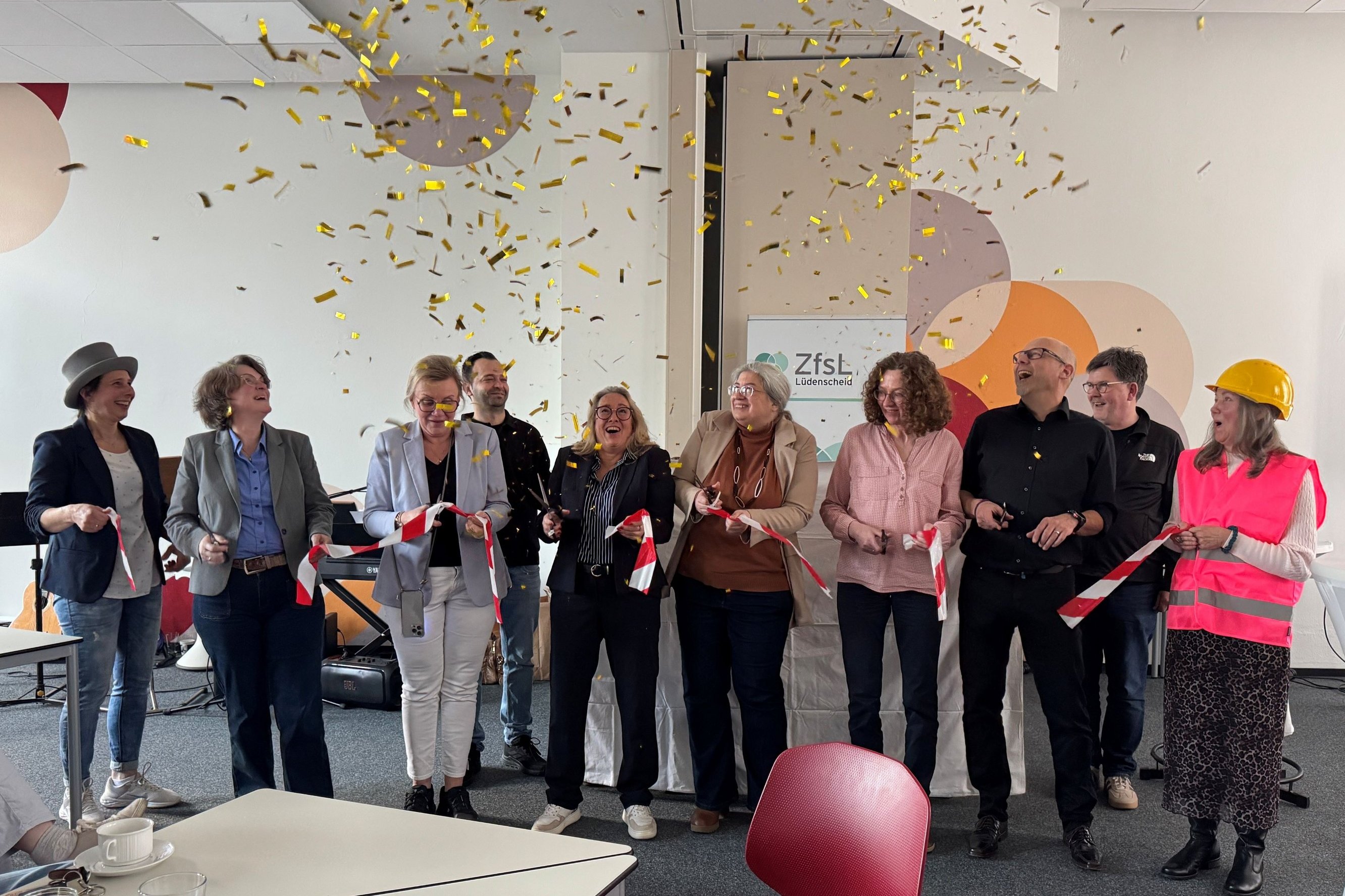 Einweihung des neuen Raumes in der Medardusschule.