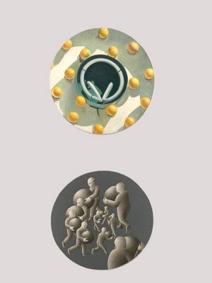 Zwei Kunstknöpfe aus der Sammlung der Galerie