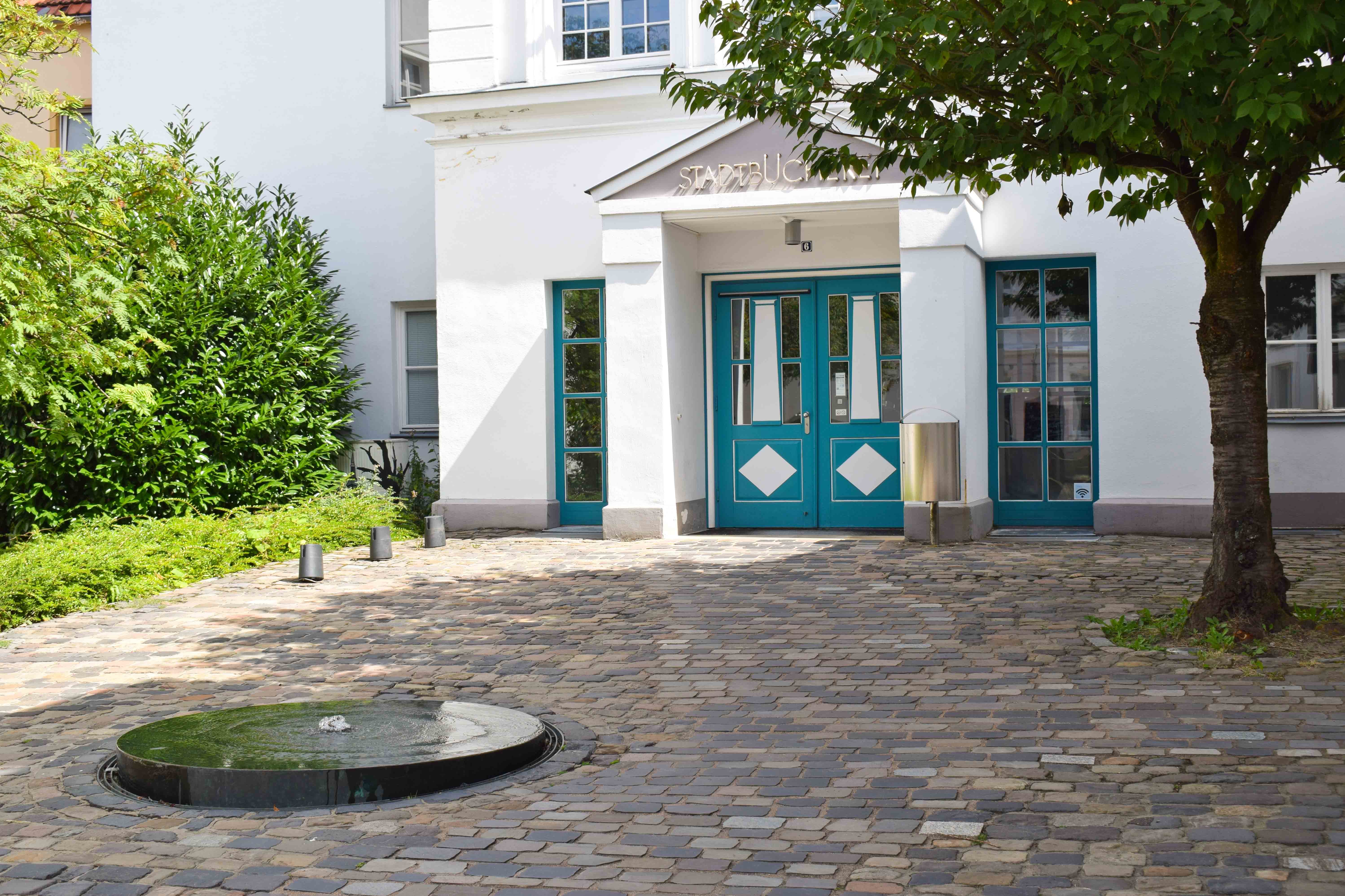 Die Stadtbücherei Lüdenscheid von außen