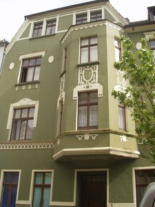 Das Gebäude Albrechtstraße 1