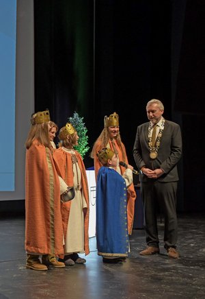 Sternsinger beim Neujahrsempfang