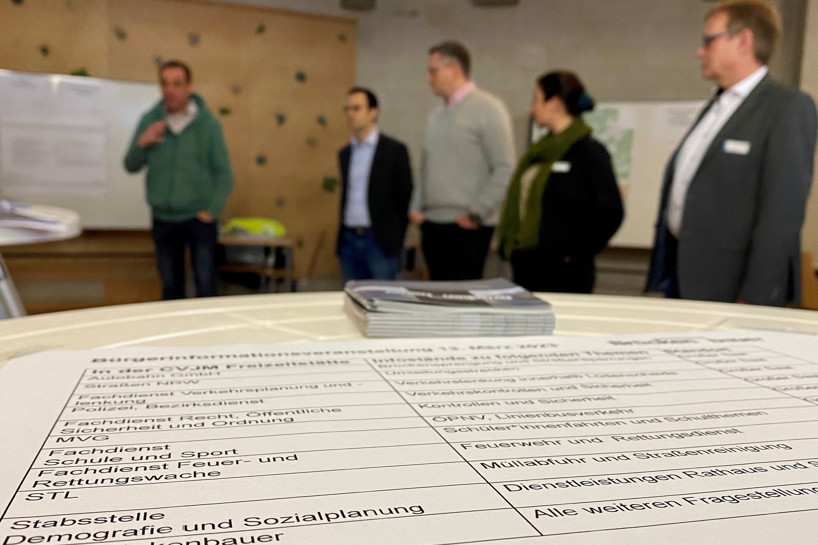 Symbolfoto von einer Stadtteilkonferenz