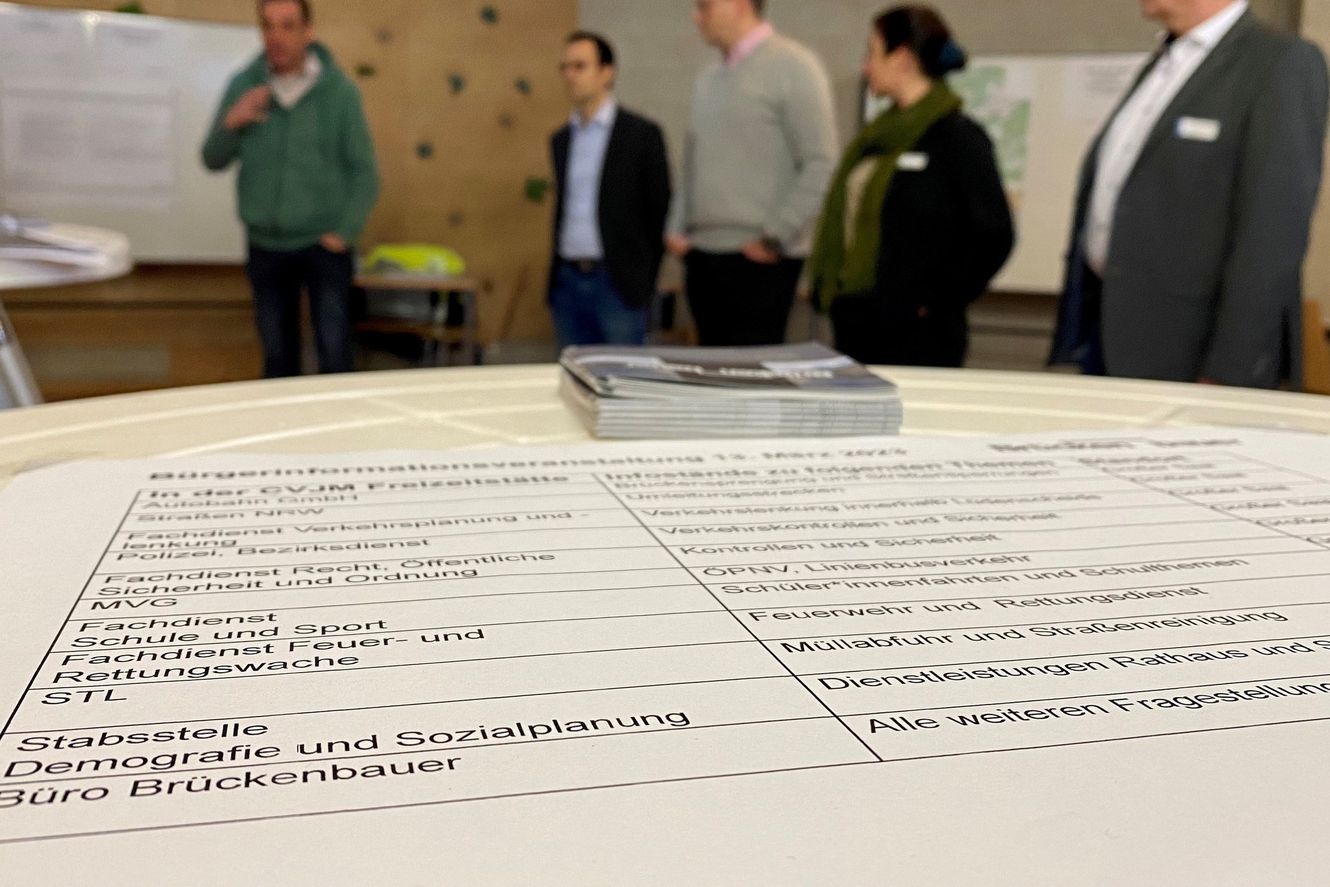 Symbolfoto von einer Stadtteilkonferenz
