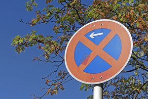 Verkehrsschild Halteverbot