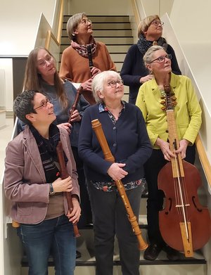 Gruppenbild des Ensembles für Alte Musik