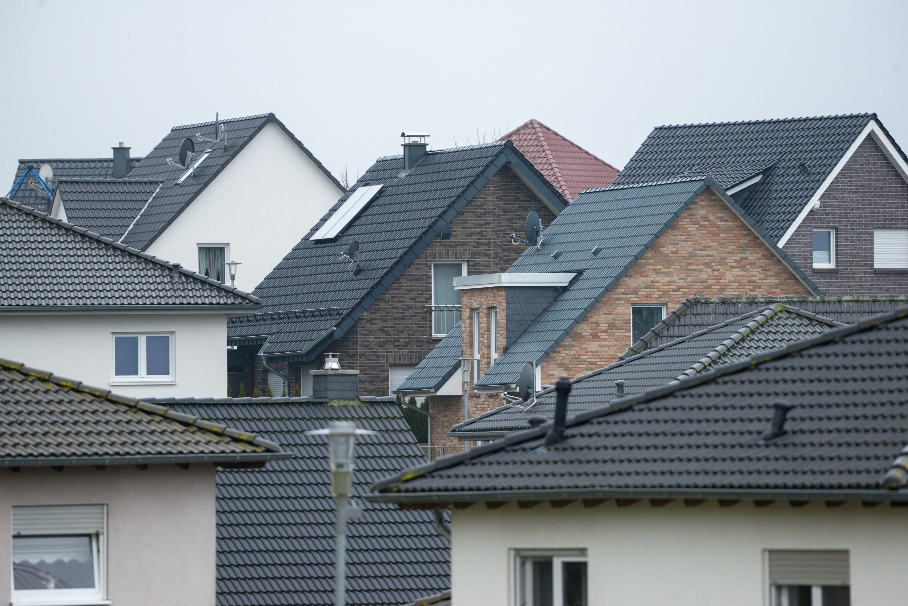 Einfamilienhäuser im Neubaugebiet Vogelberg in Lüdenscheid