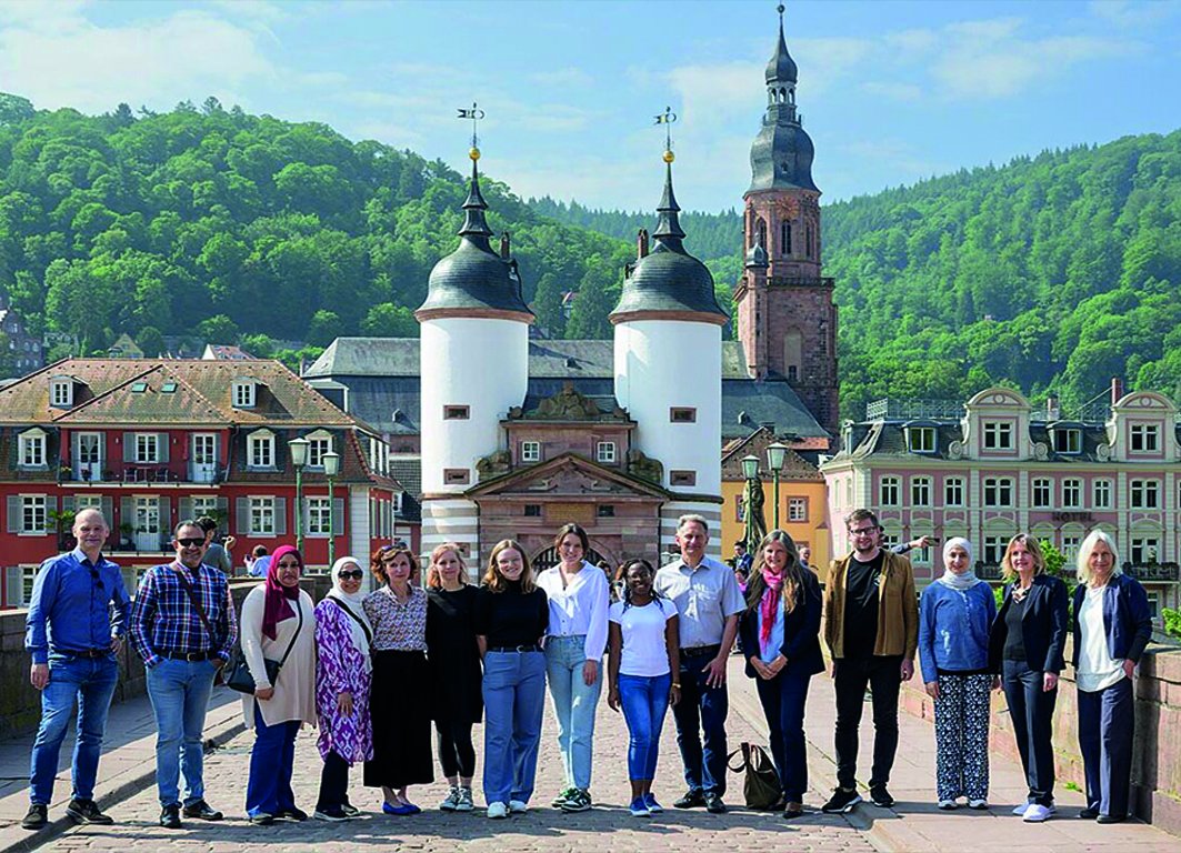 Gruppenfoto der Teilnehmer in Heidelberg